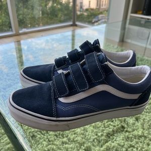 Vans Old Skool V (Navy/True White) UNISEX